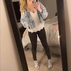 H&M Jean Jacket. Size: Small. SOLD